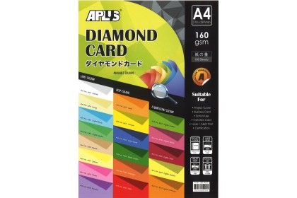 Others *A4 160GSM Aplus Diamond Card 100's (000-White)