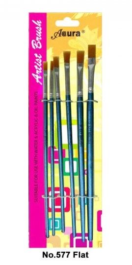 ACURA ABS-577-6'S ARTIST BRUSH (FLAT BRUSH)