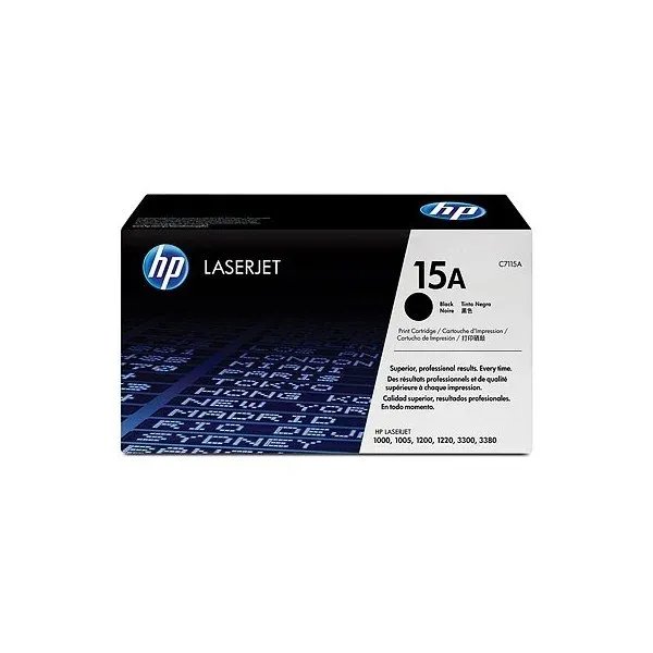 HP LaserJet Toner Cartridge 15A Black C7115A