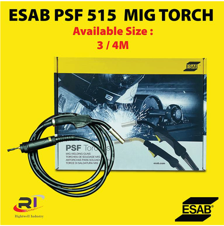 RIGHTWELL ESAB PSF 515 MIG WELDING TORCH (3M)