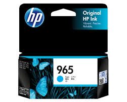 HP 965 Ink Cartridge Cyan Original 3JA77AA
