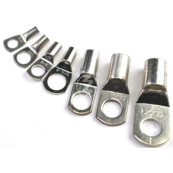 Cable Lug Ring Terminals, Connectors, Tin Plated Pure Copper