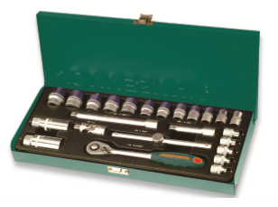 JONNESWAY 25PCS 3/8" DR. SOCKET SET