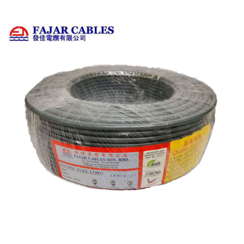 Fajar 3 Core 0.5MM / 0.75MM / 1.0MM / 1.5MM / 2.5MM Flexible Cable Core (90m)