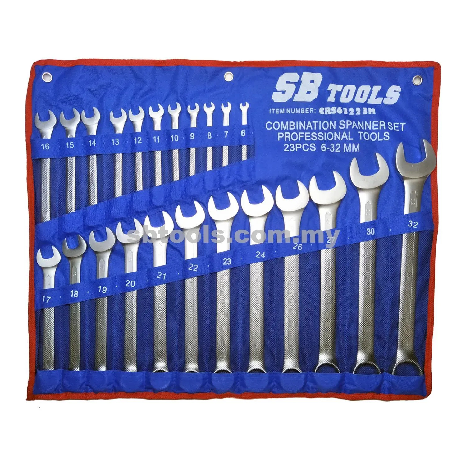 Combination spanner set
