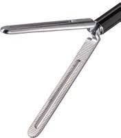 OLYMPUS Jaws insert "HiCura", 5 x 250 mm, DeBakey, monopolar