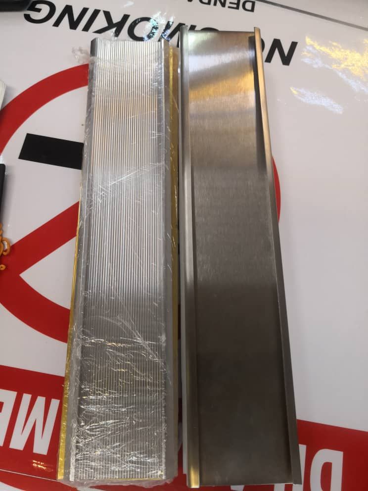 NAME PLATE SLOT PARTION WITH ALUMINIUM
