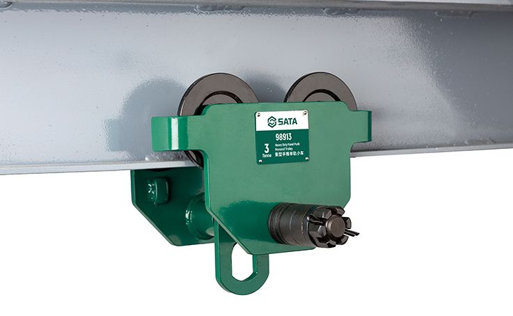 Sata HEAVY DUTY HAND PUSH MONORAIL TROLLEY 2T