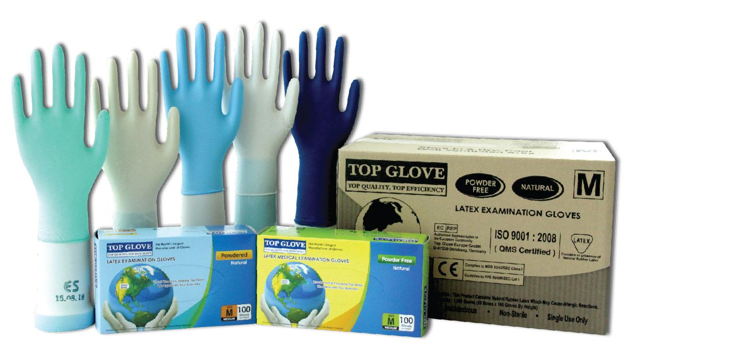 GLOVE LATEX EXAMINATION XL