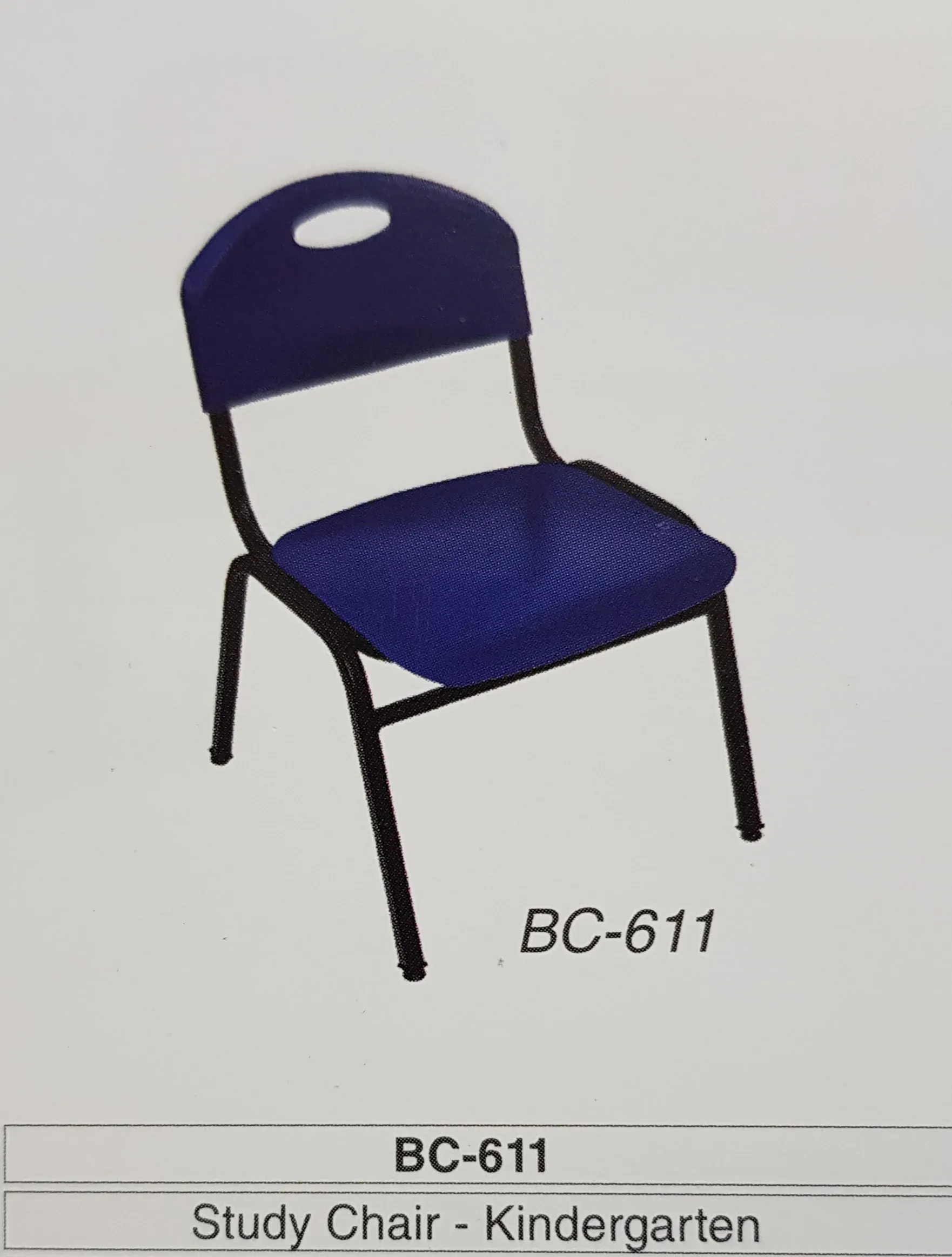 Study Chair Kindergarten / Chair / Study Chair / ERGONOMIC CHAIR / BC-611