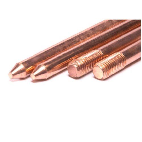 Copper Earthing Rod + Clamp