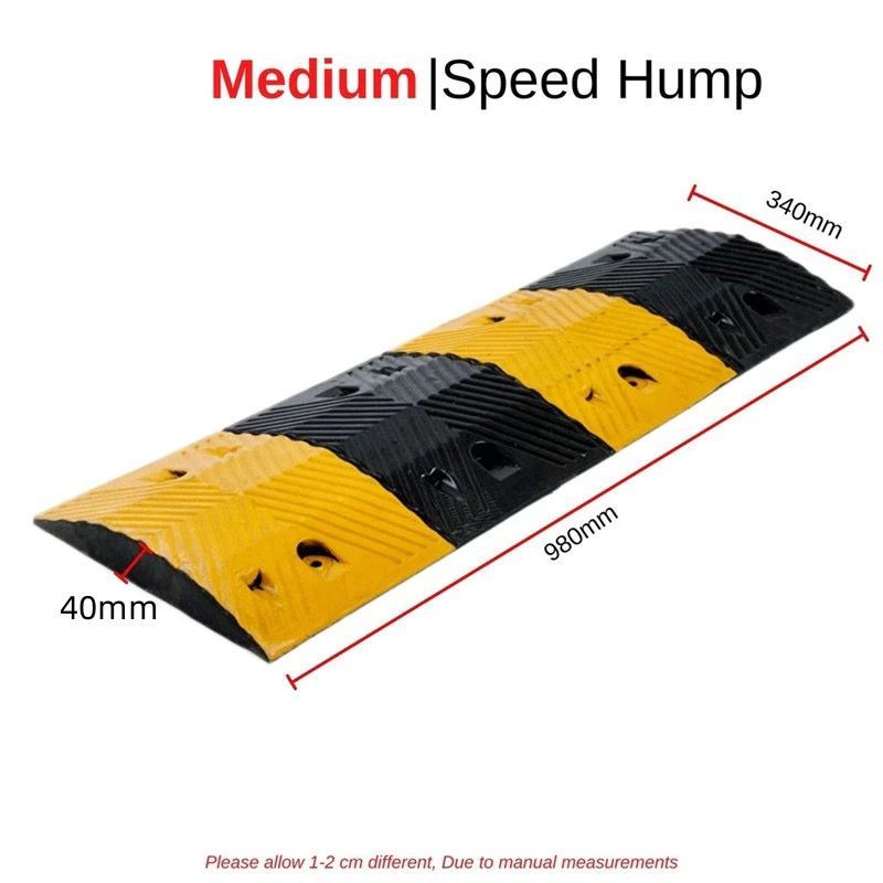 RB-2 2 SLOTS CABLE PROTECTOR HUMP (1000X290X60MM), (H30, W35 (2))