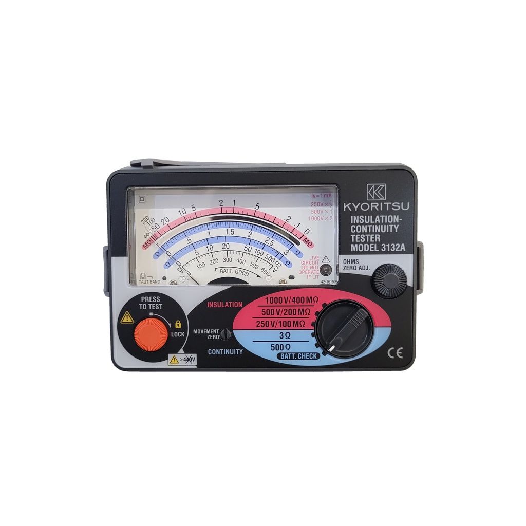 KYORITSU 3132A ANALOGUE INSULATION-CONTINUITY TESTER