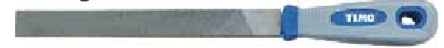 Temo 300*28*6.5mm Flat Engineer's File - Smooth Cut