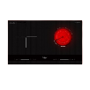 Rubine Built-In Ceramic Hob 240V 9 Power Levels Vitro-Ceramic Glass Horizontal