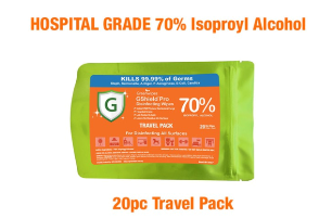 GREEN WIPES GSHIELD - DISINFECTANT WIPES (TRAVEL PACK)