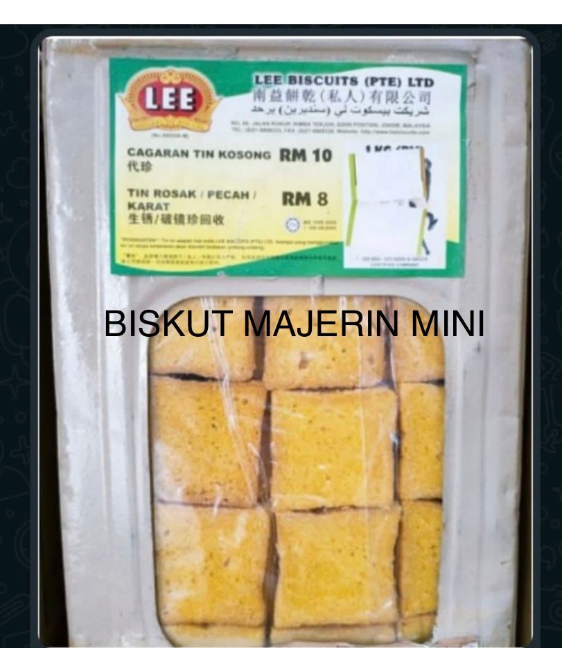 Biskut Majerin Mini 2.5kg (Tin)