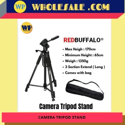 RED BUFFALO TR-788 Professional Video Tripod TRIPOD