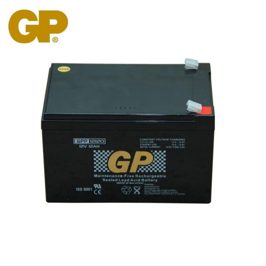 GP Sealed Lead Acid Battery 12V 12AH 151mm x 98mm x 95mm