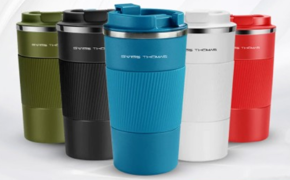 THERMO SWISSTHOMAS SS304 THERMOS COFFEE CUP MUG