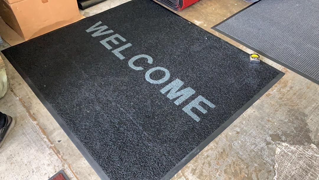 Coil Mat Welcome 4X6 FT (Custom Made)