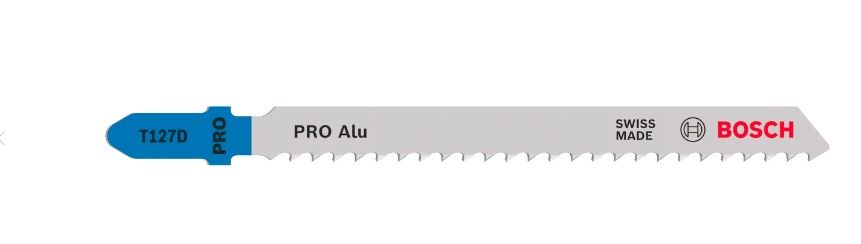 BOSCH PRO ALU T127D JIGSAW BLADE, 100 MM, 5 PCS (2608631017)