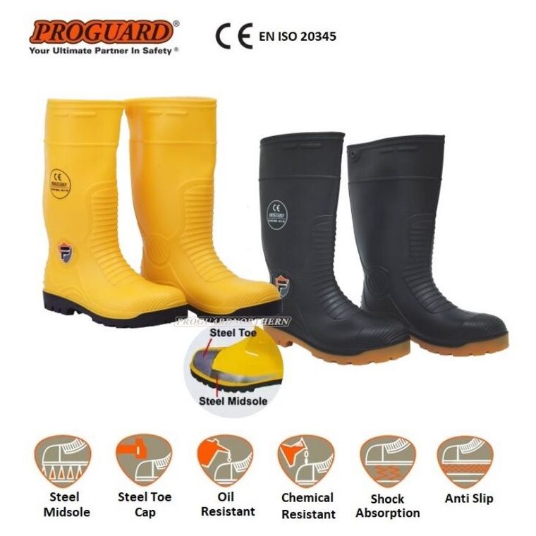 PRO-GUARD R219MSTC / R291MSTC Safety Wellington Boots