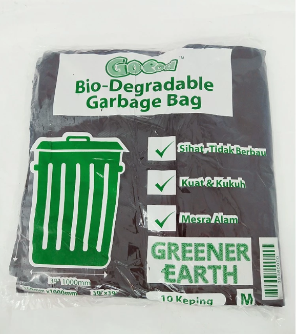 QP GARBAGE BAG 30x39 0.04 (10PCS) M SIZE