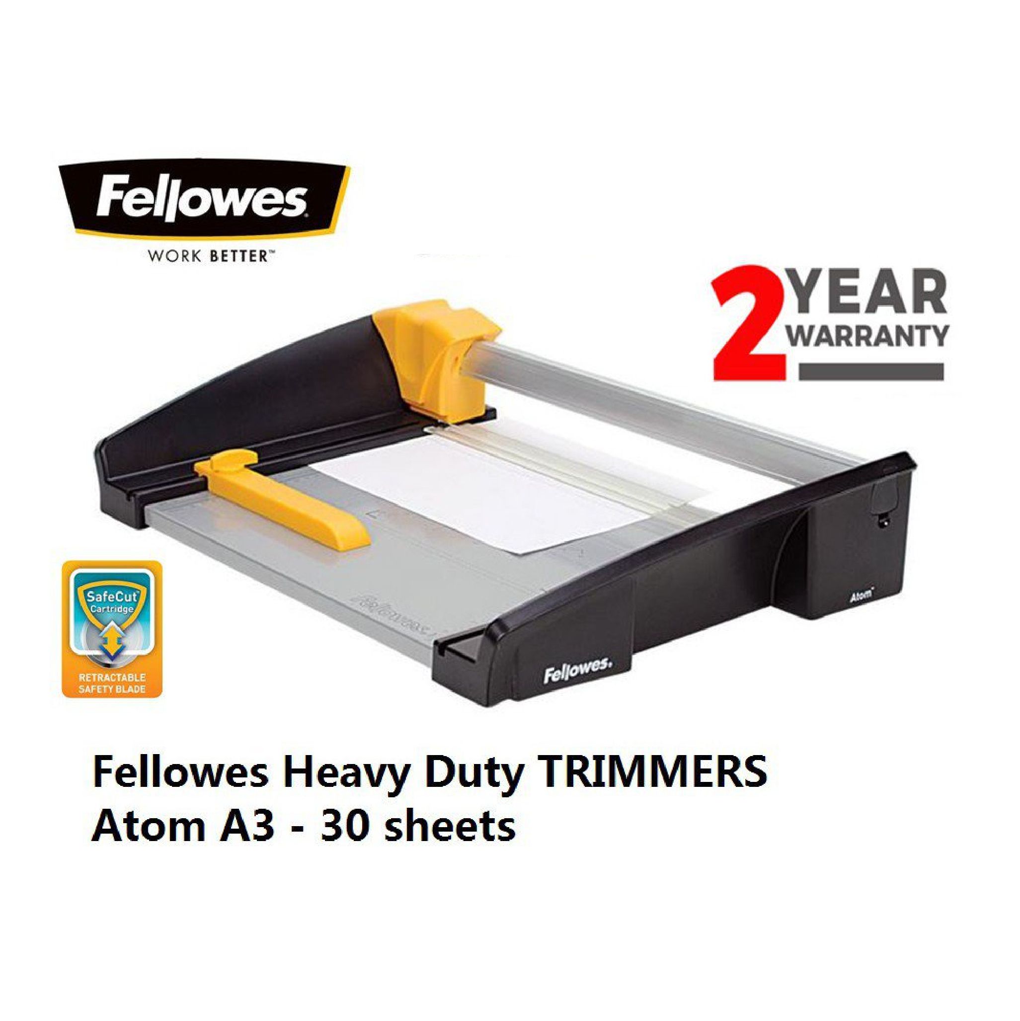 Fellowes Heavy Duty Trimmers Atom A3