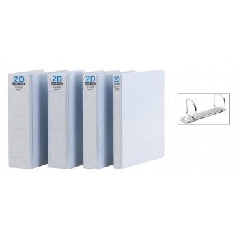 PVC FILE 2D RING 40mm WHITE