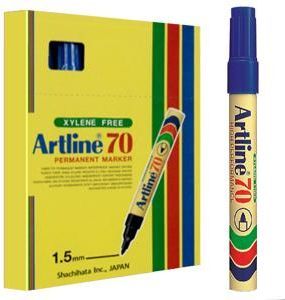 ARTLINE PERMANENT MARKER 70 BLUE (12PC/BOX)