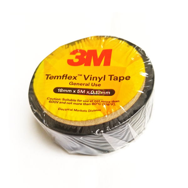 3M Temflex Vinyl Tape (18mm x 5M)