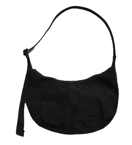 Crescent bag to pre-turn in cash  7liter / Black