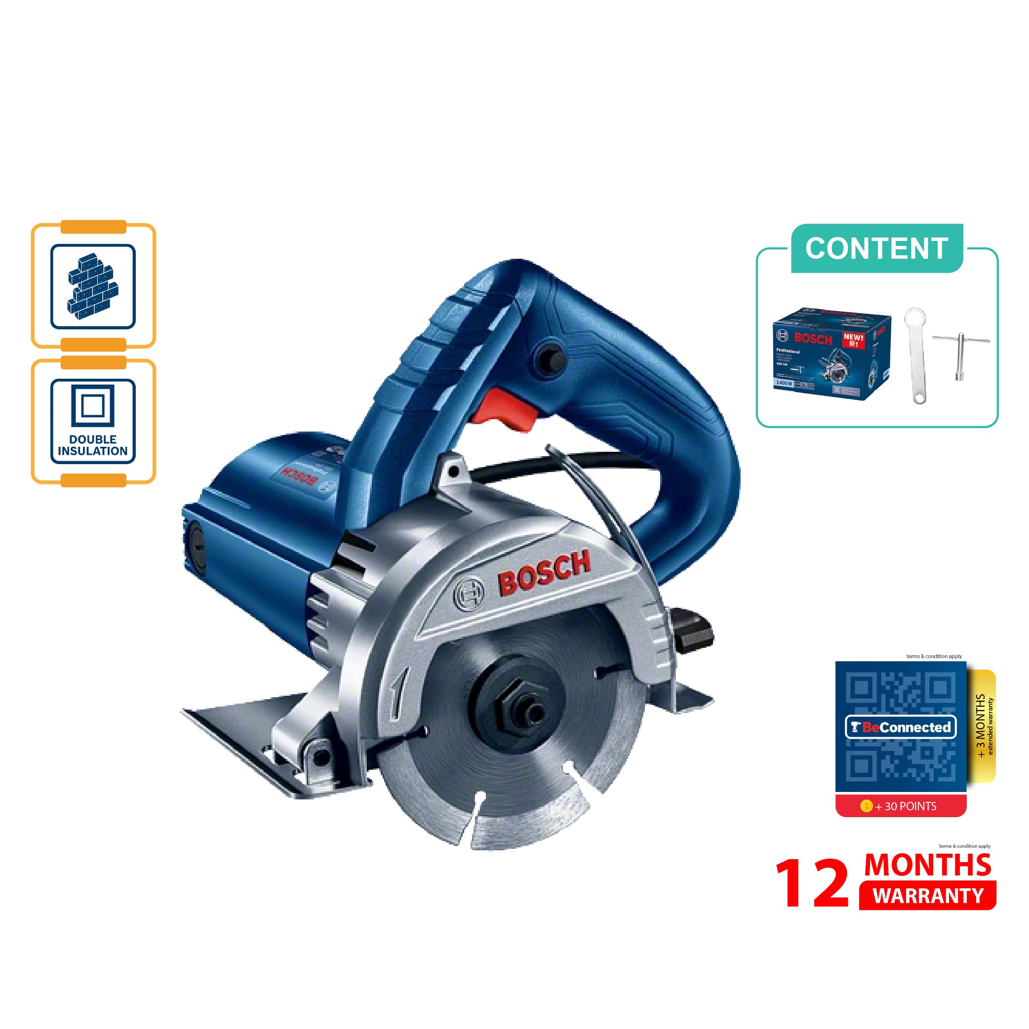 BOSCH GDC 140 Diamond Tile Cutter - 06013A40L0