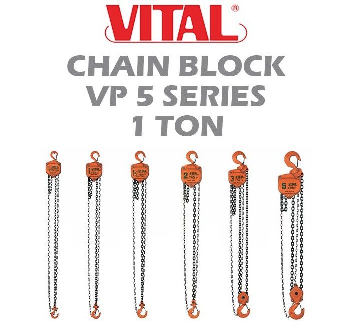 Genuine Malaysia - Vital Chain Block VP5 Series 1 ton