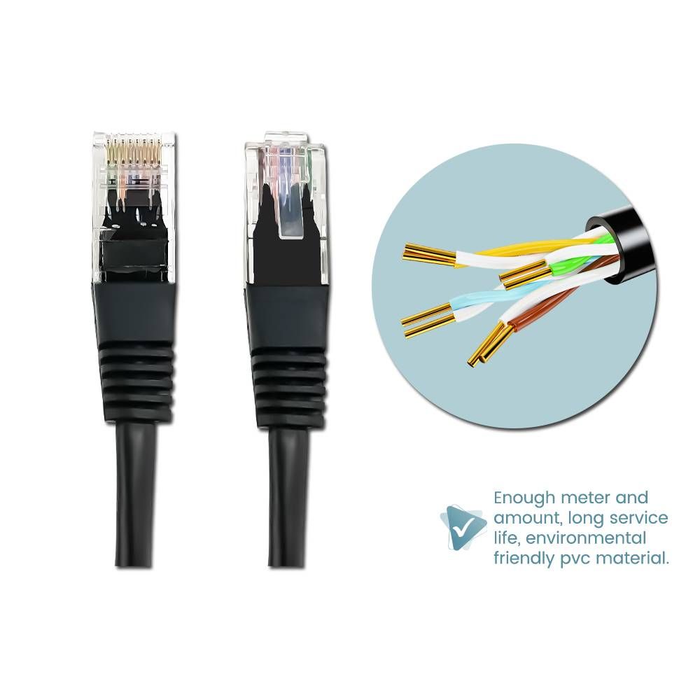HPE CAT5E RJ45 M-M ETHERNET CABLE 2M 4M
