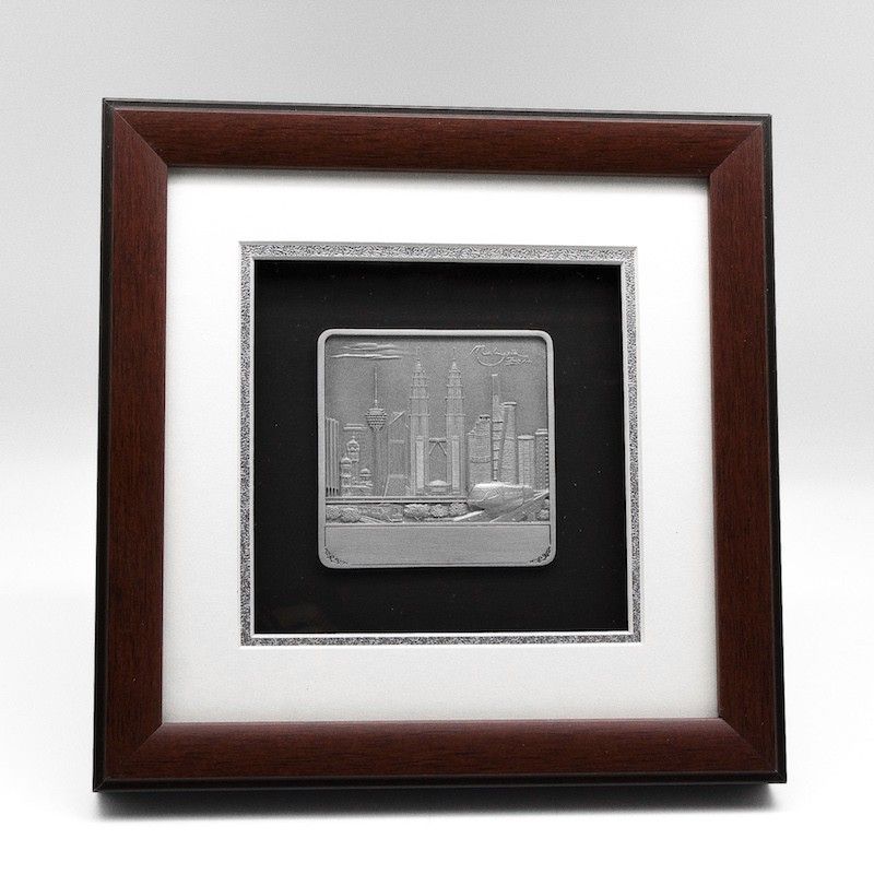 OEM Plaque Pewter 10" X 10" with Case