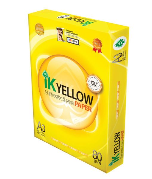IK Yellow (Indah Kiat) A4 paper 70 gsm 500 Sheets
