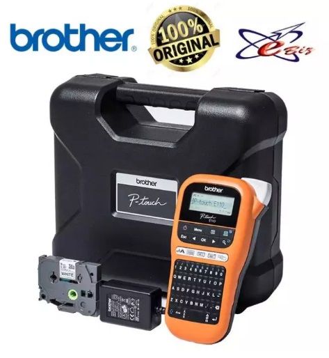 Brother PT-E110VP Labeling Machine P-Touch Label Maker PTE110 PTE110VP PT110 PTH110 PT-H110