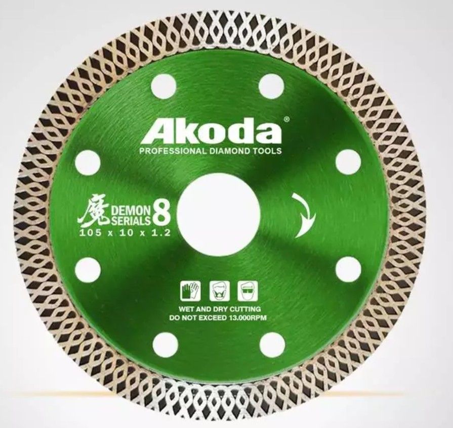 SE SETIA ELECTRIC 4" AKODA DIAMOND BLADE THIN X (D8)
