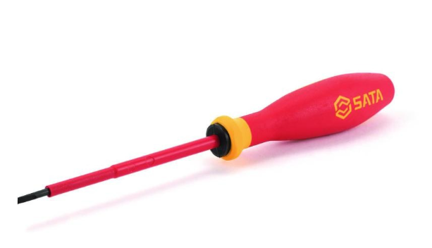 Sata VDE Screwdriver, Slotted 3.5x100mm