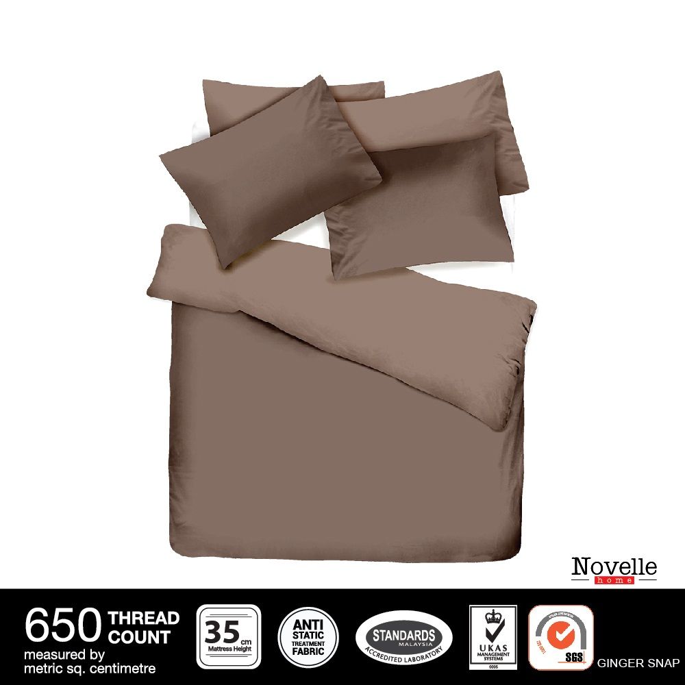 Jean Perry Novelle Urban Clara 2-IN-1 SUPER SINGLE Fitted Bedsheet Set - 35cm (GDLBRS)