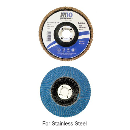 M10 Abrasive Flap Disc (For Stainless Steel)