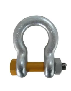 Galvanized Bow Shackle With Bolt & Nut (G-2130 Bx) 1t - 4.75t