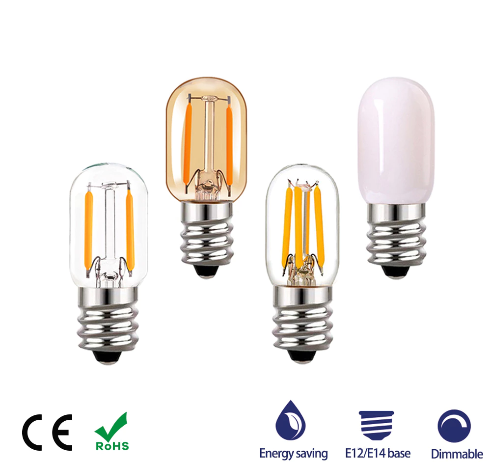 OEM E12 E14 Mini Led Light Bulb T20 2W