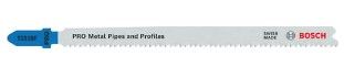 BOSCH PRO METAL PIPES AND PROFILES T321BF JIGSAW BLADE, 132 MM, 5 PCS (2608636707)