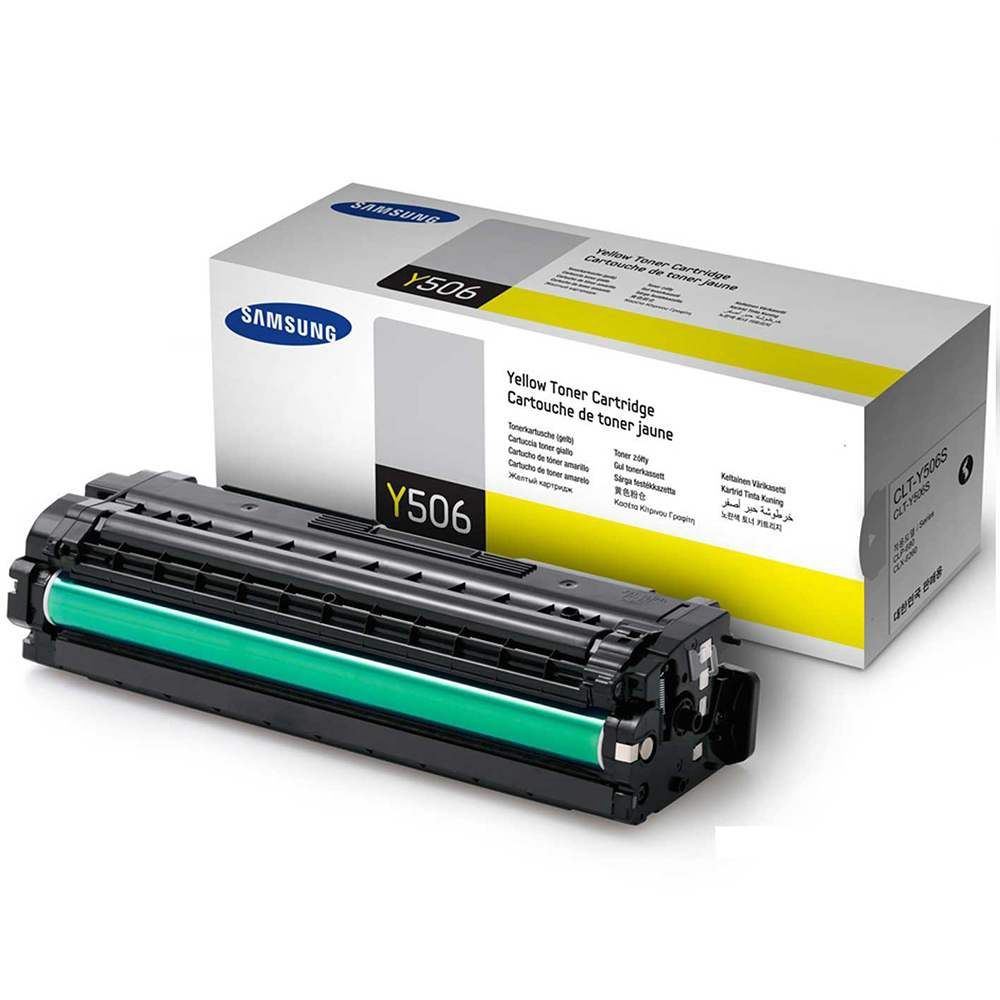 Samsung Toner Catridge CLT-C506S CLT M506S CLT Y506S Yellow