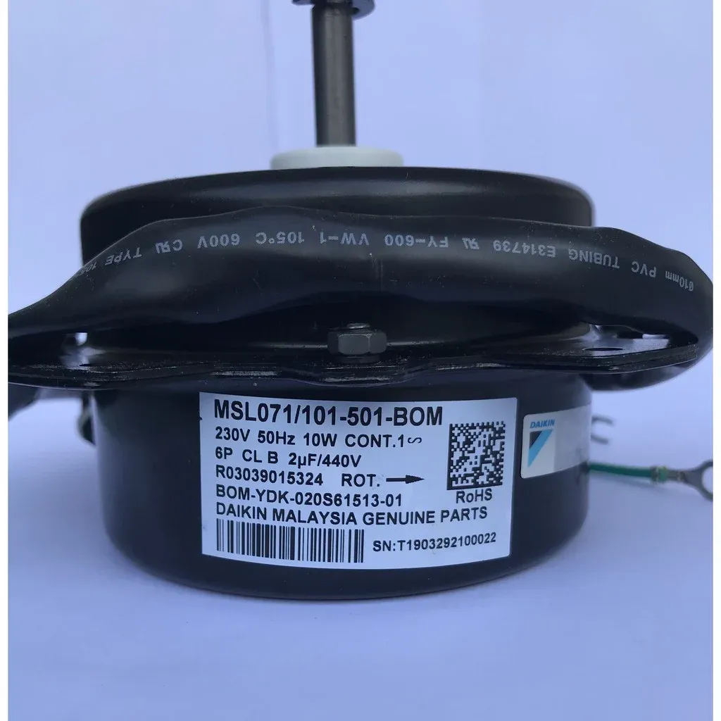 DAIKIN/YORK/ACSON YSL/ALC 09C FAN MOTOR MSL071/101-501-BOM 10W (YDK-020S61513-01)