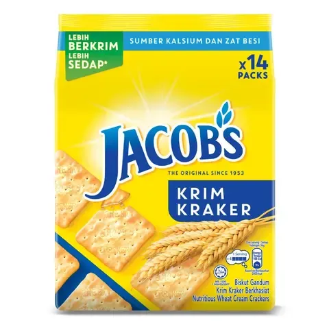 JACOB'S ORIGINAL CREAM CRACKERS MULTIPACK 504G