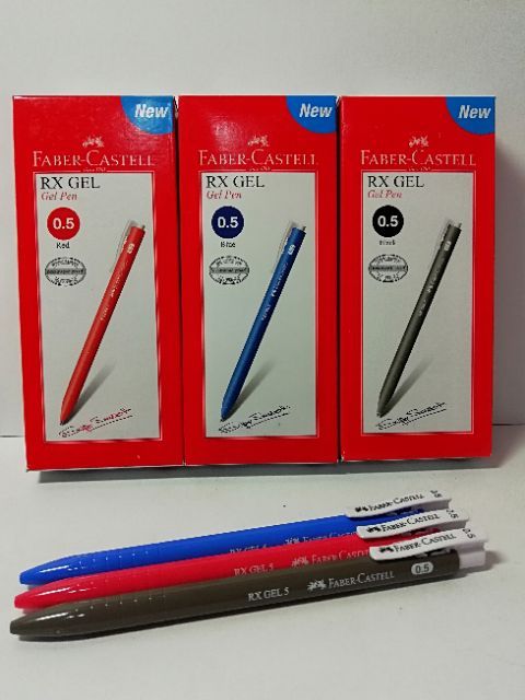 FABER CASTELL RX GEL 0.7 (BLACK)